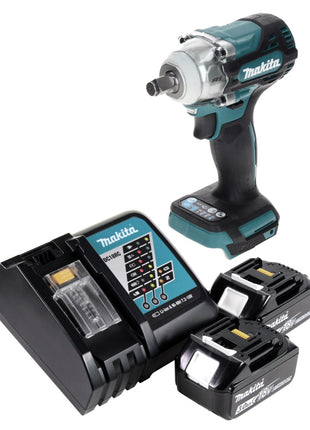 Avvitatore a impulsi a batteria Makita DTW 300 RF 18 V 330 Nm 1/2" brushless + 2x batteria ricaricabile 3,0 Ah + caricabatterie