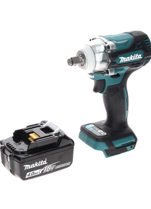 Makita DTW 300 M1 cordless impact wrench 18 V 330 Nm 1/2" brushless + 1x rechargeable battery 4.0 Ah - without charger