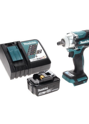 Makita DTW 300 RM1 cordless impact wrench 18 V 330 Nm 1/2" brushless + 1x rechargeable battery 4.0 Ah + charger