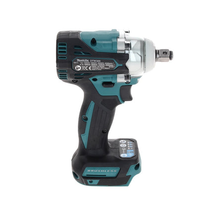 Makita DTW 300 RG1 akumulatorowy klucz udarowy 18 V 330 Nm 1/2" bezszczotkowy + 1x akumulator 6,0 Ah + ładowarka