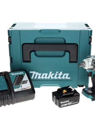 Makita DTW 300 RG1J Avvitatore ad impulsi a batteria 18V 330Nm 1/2" Brushless + 1x Batteria 6,0 Ah + Caricabatterie + Valigetta Makpac