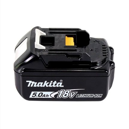 Makita DUM 604 T1X Akku Grasschere 18 V mit Gras- und Strauchscherblatt + 1x Akku 5,0 Ah - ohne Ladegerät