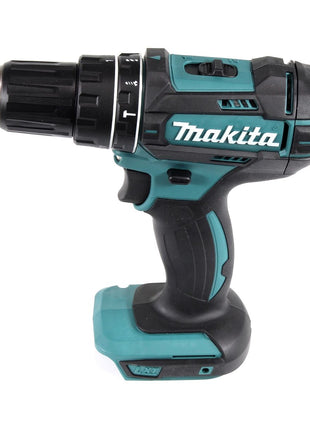 Makita DHP 482 M1TX Trapano avvitatore con percussione a batteria 18 V 62 Nm + 1x Batteria 4,0 Ah + Set 70 punte + Valigetta in alluminio TX - senza caricabatterie