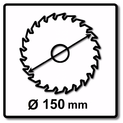 Makita MCCS15048E SPECIALIZED EFFICUT hoja de sierra 150 x 20 x 1,1 mm ( B-69331 ) 48 dientes para metal