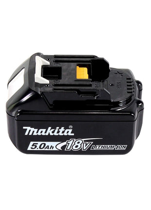 Makita DHP 456 T1TX Trapano avvitatore con percussione a batteria 18 V 50 Nm + 1x Batteria 5,0 Ah + Set di 70 punte + Valigetta in alluminio TX - senza caricabatterie