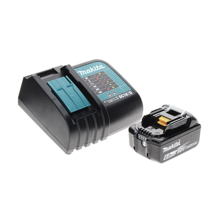 Makita DHP 456 SG1TX taladro percutor inalámbrico 18 V 50 Nm + 1x batería 6,0 Ah + cargador + juego de brocas 70 piezas + maletín de aluminio TX