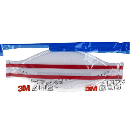 3M FFP3 Aura 9332+ Masque respiratoire avec valve - 1 pièce EN149: 2001 FFP3 NR D