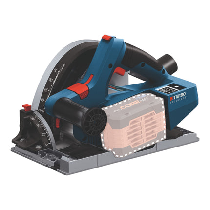 Bosch GKT 18V-52 GC Professional Scie plongeante sans fil 18 V 140 mm BITURBO Brushless ( 06016B4000 ) + module de connectivité + L-Boxx - sans batterie, sans chargeur