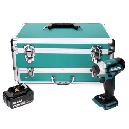 Makita DTW 180 F1TX Akku Schlagschrauber 18 V 180 Nm 3/8" Brushless + 1x Akku 3,0 Ah + 70 tlg. Bit Bohrer Set + TX Alu Koffer - ohne Ladegerät