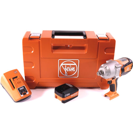 FEIN ASCD 18-1000 W34 Avvitatore ad impulsi a batteria 18V 1050Nm 3/4" Brushless + 1x Batteria 5,2 Ah + Caricatore + Valigetta 