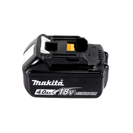 Makita DGA 506 M1J Cordless angle grinder 18 V 125 mm brushless + 1x rechargeable battery 4.0 Ah + Makpac - without charger
