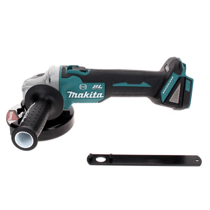 Makita DGA 506 RT1J cordless angle grinder 18 V 125 mm brushless + 1x rechargeable battery 5.0 Ah + charger + Makpac