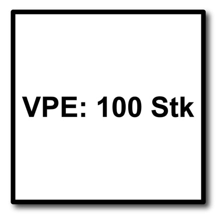 SPAX Fassadenschraube 4,5 x 60 mm 100 Stk. Edelstahl A2 ( 25470004506022 ) Fixiergewinde Mini Linsensenkkopf T-STAR Plus Torx T20 CUT