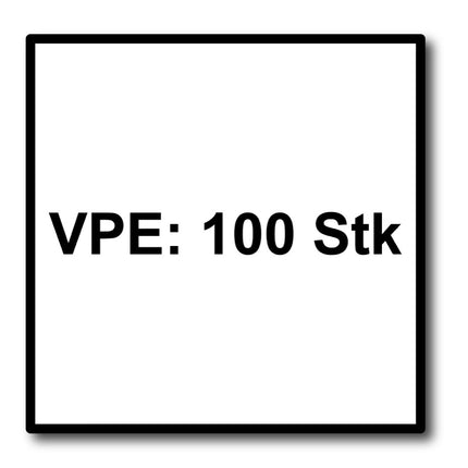 SPAX IN.FORCE Schraube 6,0 x 100 mm 100 Stk. ( 1211010601005 ) Torx T-STAR Plus T30 Vollgewinde Zylinderkopf WIROX 4CUT Bohrspitze