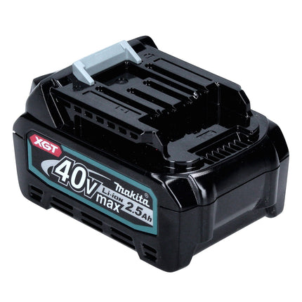 Makita battery set 40 V with 3x BL 4025 2.5 Ah ( 3x 191B36-3 ) XGT Li-Ion battery IP64 protection class with LED display