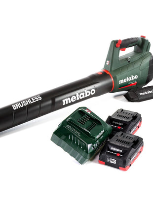 Metabo LB 18 LTX BL Soffiatore a batteria 18V Brushless + 2x Batterie 4,0 Ah + Caricabatterie