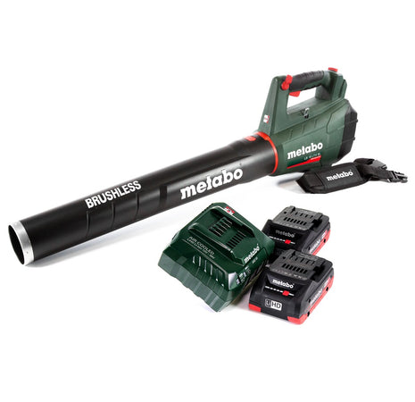 Metabo LB 18 LTX BL Soffiatore a batteria 18V Brushless + 2x Batterie 4,0 Ah + Caricabatterie