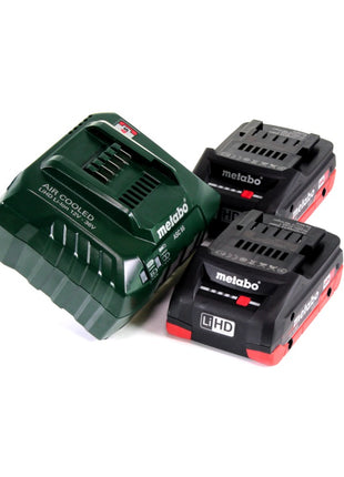 Metabo LB 18 LTX BL Soffiatore a batteria 18V Brushless + 2x Batterie 4,0 Ah + Caricabatterie