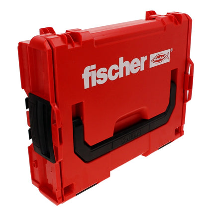 Fischer L-Boxx 102 Power Fast II Chipboard Screw Set + Case countersunk head with Torx full thread / partial thread galvanised, blue passivated 1801pcs. (558739)