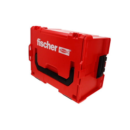 Fischer L-Boxx 238 Power Fast II Juego de tornillos para aglomerado de 3401 piezas (558740) + cabeza avellanada L-Boxx con Torx rosca completa/rosca parcial galvanizado, pasivado azul