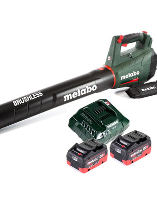 Metabo LB 18 LTX BL Soffiatore a batteria 18V Brushless + 2x Batterie 5,5 Ah + Caricabatterie