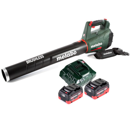 Metabo LB 18 LTX BL cordless leaf blower 18 V brushless + 2x battery 5.5 Ah + charger