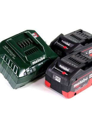Metabo LB 18 LTX BL Soffiatore a batteria 18V Brushless + 2x Batterie 5,5 Ah + Caricabatterie