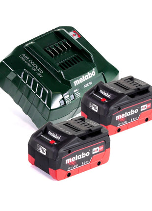 Metabo LB 18 LTX BL Soffiatore a batteria 18V Brushless + 2x Batterie 8,0 Ah + Caricabatterie