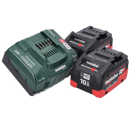 Metabo LB 18 LTX BL cordless leaf blower 18 V brushless + 2x rechargeable battery 10.0 Ah + charger