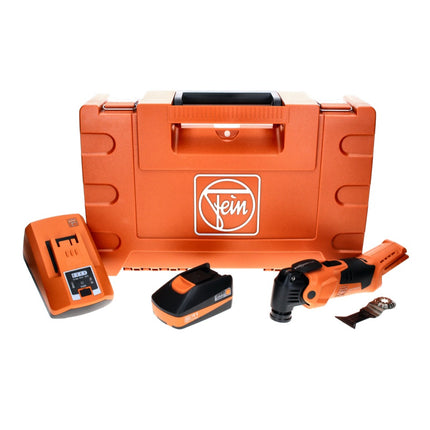 Oscilador de batería FEIN MultiMaster AMM 500 PLUS C 18 V Starlock Plus + 1x batería 3,0 Ah + cargador + maletín