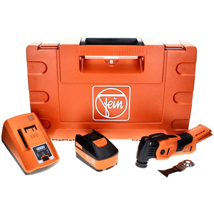 Fein MultiMaster AMM 700 MAX Akku Oszillierer 18 V Starlock Max Brushless + 1x Akku 6,0 Ah + Ladegerät + Koffer