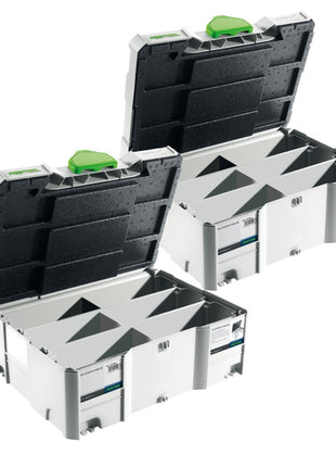 Festool Systainer T-LOC SORT-SYS 2 TL Domino 2 Stk. ( 2x 498889 ) - Toolbrothers