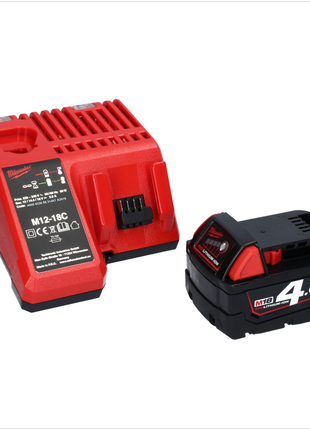 Milwaukee M18 CHPX-401 Cordless Combi Hammer 4.0 J SDS Plus Brushless 18V + 1x Battery 4.0Ah + Charger