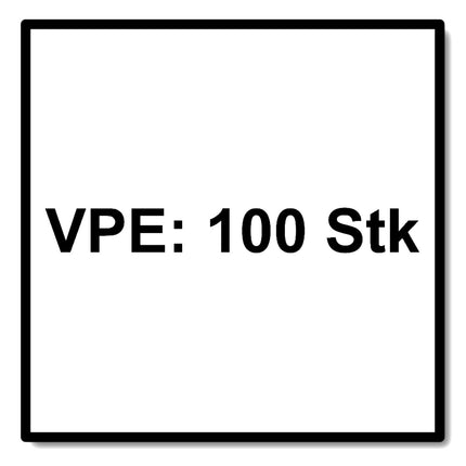 Tornillo SPAX IN.FORCE 8,0 x 350 mm 100 piezas (2x 1221010803505) Torx T-STAR Plus T40 culata totalmente roscada Broca WIROX CUT