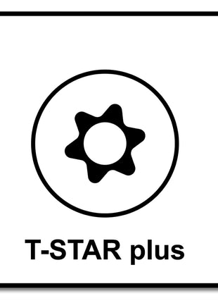 Tornillo SPAX IN.FORCE 8,0 x 180 mm 100 piezas (2x 1221010801805) Torx T-STAR Plus T40 culata totalmente roscada Broca WIROX CUT