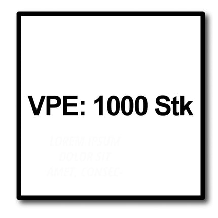 Tornillo cabeza placa SPAX HI.FORCE 6,0 x 60 mm 1000 piezas (5x 0251010600605) Torx T-Star Plus T30 rosca completa Wirox 4Cut