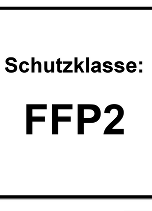 Dräger X-plore 1720 NR D V Halbmaske 20 Stück ( 2x 3951084 ) FFP2 Partikelfiltrierend Universalgröße mit CoolMAX Ventil Atemschutzmaske - Toolbrothers