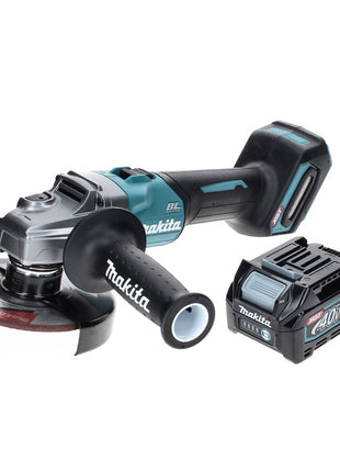 Makita GA 005 GD1 Akumulatorowa szlifierka kątowa 40 V maks. 125 mm bezszczotkowa XGT + 1x akumulator 2,5 Ah - bez ładowarki