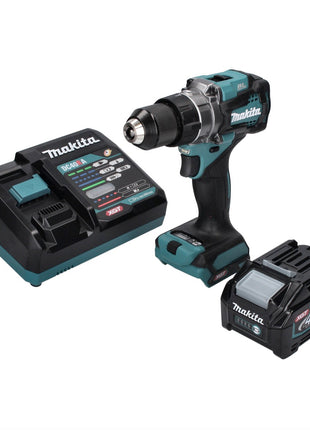 Makita DF 001 GM1 Trapano avvitatore a batteria 40 V max. 140 Nm XGT Brushless + 1x batteria ricaricabile 4,0 Ah + caricatore