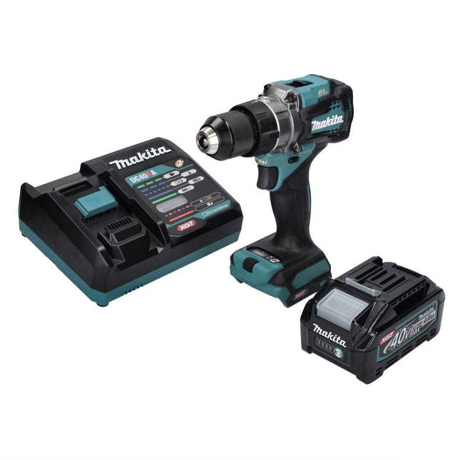 Makita DF 001 GM1 Trapano avvitatore a batteria 40 V max. 140 Nm XGT Brushless + 1x batteria ricaricabile 4,0 Ah + caricatore