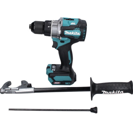 Makita HP 001 GM201 Akku Schlagbohrschrauber 40 V max. 140 Nm XGT Brushless + 2x Akku 4,0 Ah + Ladegerät + Makpac