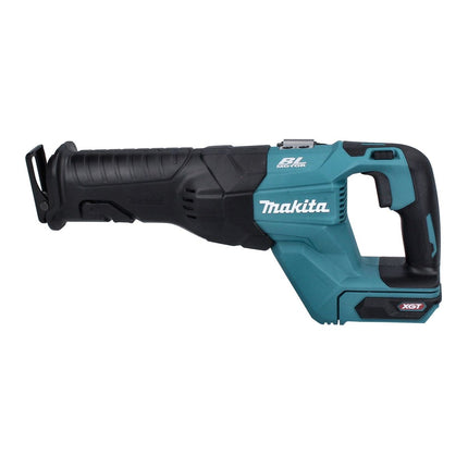 Sierra de sable sin cable Makita JR 001 GM101 Sierra de sable sin escobillas de 40 V máx. XGT + 1x batería 4,0 Ah + maletín - sin cargador