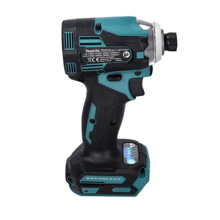 Makita TD 001 GD2 Akku Schlagschrauber 40 V 220 Nm 1/4" XGT Brushless + 2x Akku 2,5 Ah + Ladegerät