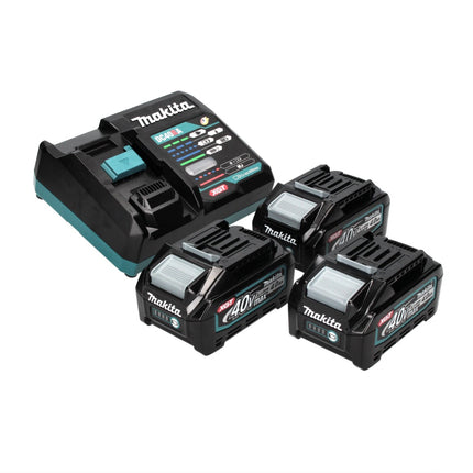 Makita DF 001 GM301 perceuse à batterie 40 V max. 140 Nm XGT Brushless + 3x batterie 4,0 Ah + chargeur + Makpac