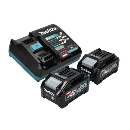 Makita TD 001 GM2 Akku Schlagschrauber 40 V 220 Nm 1/4" XGT Brushless + 2x Akku 4,0 Ah + Ladegerät