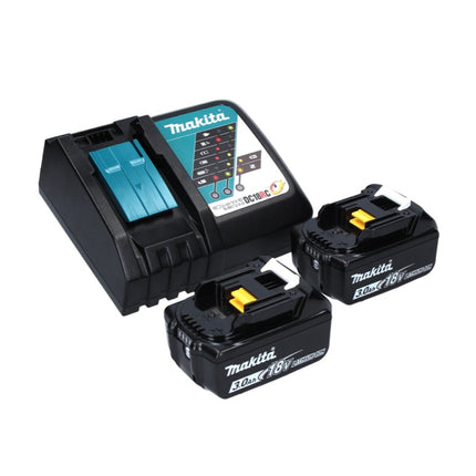 Makita DPB 183 RF cordless band saw 18 V 66 mm brushless + 2x rechargeable battery 3.0 Ah + charger