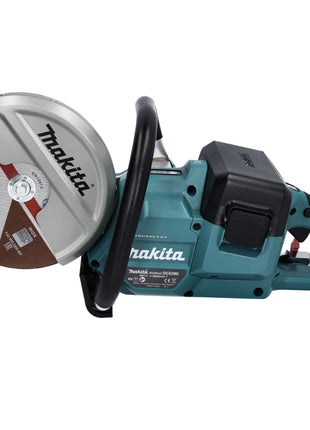 Makita DCE 090 PM2X1 Cordless Brushless Disc Cutter 36 V (2x 18 V) 230 mm + Batteries 4.0 Ah + Dual-Charger