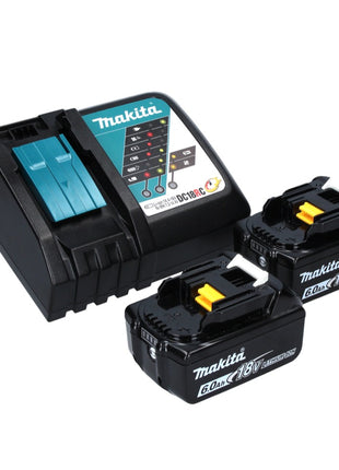Makita DCE 090 RG2X1 Cordless Brushless Disc Cutter 36 V (2x 18 V) 230 mm + Batteries 6.0 Ah + Charger