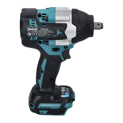 Makita DTW 700 RT1 Llave de impacto a batería 18 V 700 Nm 1/2" XPT Brushless + 1x batería 5,0 Ah + cargador