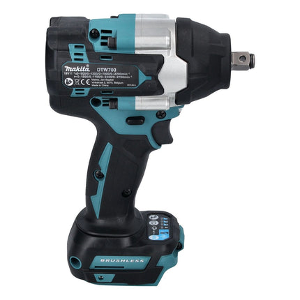Makita DTW 700 RG Atornillador de impacto inalámbrico 18 V 700 Nm 1/2" XPT Brushless + 2x baterías 6,0 Ah + cargador